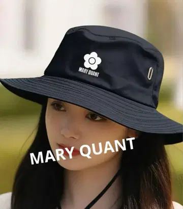 미사용급 MARY QUANT 마리콴트 버킷햇 블랙