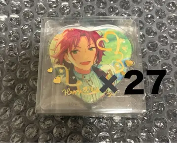 앙스타 화이트데이 하트 캔뱃지 이사라 마오