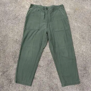 60s usarmy OG-107 베이커 팬츠 오프셋 미군 실물