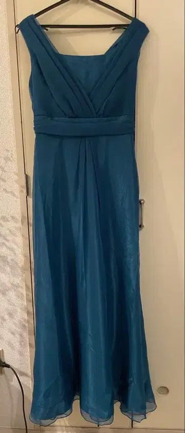 롱 드레스 그린 연주회