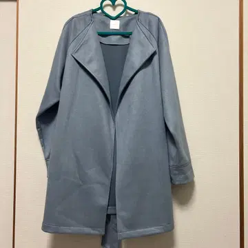 Discoat 노카라 코트 벨트 포함