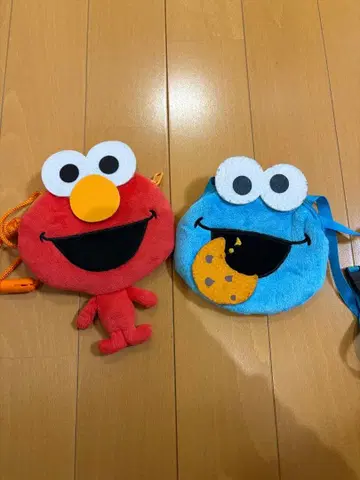 엘모 쿠키 몬스터 파우치 세트