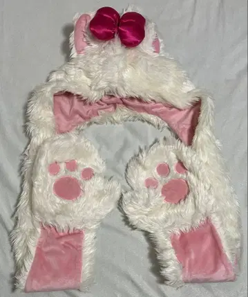 디즈니 마리 팬캡 머플러