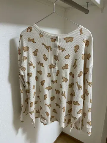 젤라또피케 동물 패턴 룸웨어