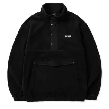 FCMM 블랙 플리스 자켓 아우터 XL 사이즈 겨울 의류 가을 옷