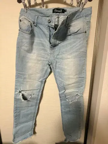 CavariA 데미지 데님 42