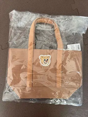 [ 새상품 ] 러브러리 페이러 올드 테디 와펜 토트백