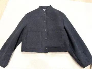 ZARA 소프트 봄버 자켓 다크 그레이