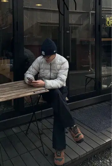 mont-bell EX 1000 다운 자켓 화이트