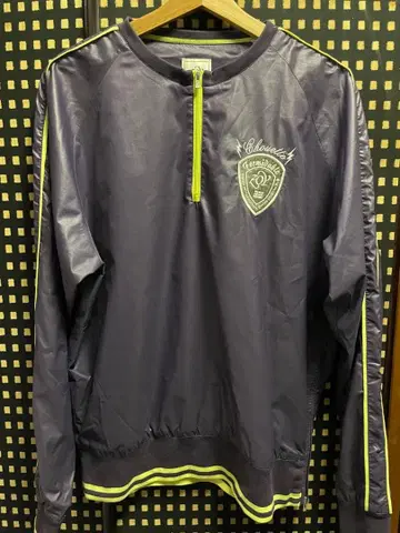 ZOY  블루종 하프 지퍼 풀오버 자켓