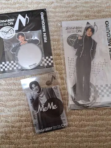 Snow Man 메구로 렌 세트