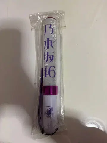노기자카46 응원봉 화이트 보라색