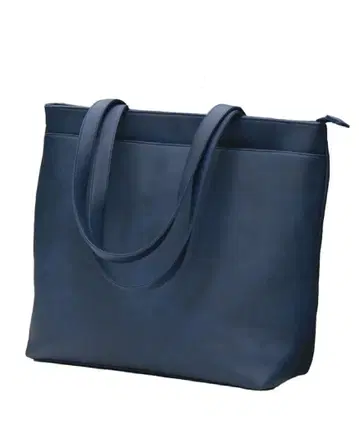 네이비 토트백 빅 6 포켓