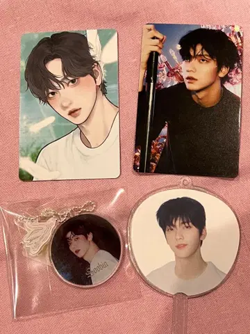 TXT 수빈 트레이딩 카드 아크링 키링