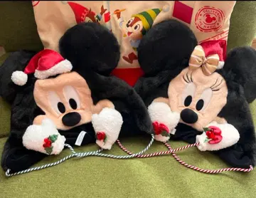 [ 새상품 미사용 ] 디즈니 크리스마스 팬캡 미키 미니