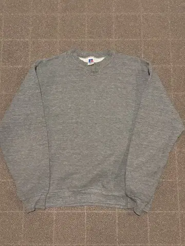 RUSSELL ATHLETIC 그레이 맨투맨 80s