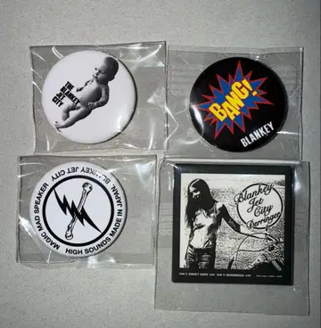 BJC 캔뱃지 4개 세트