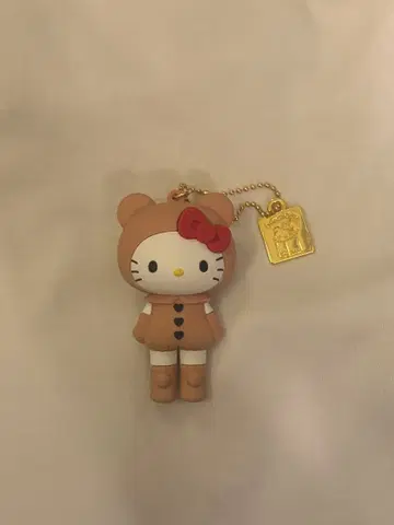 헬로키티전 시크릿 마스코트 참 곰 수트