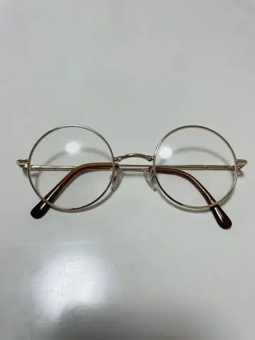 GDC 라운드 안경 클리어 렌즈