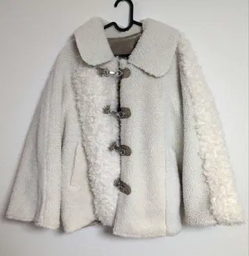 Katrin TOKYO 리버서블 패치워크 무스탕 코트