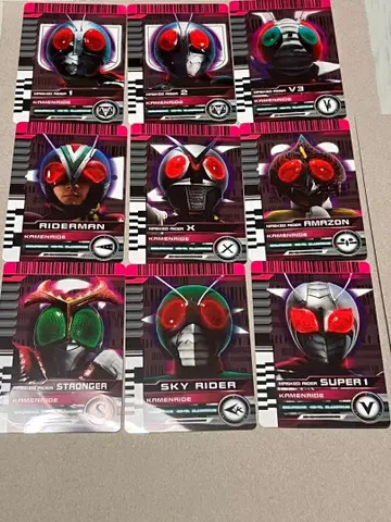 CSM 라이더 카드 쇼와 라이더 12장 세트