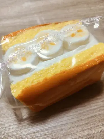 바나나 크림 케이크 해외 스퀴즈 수감