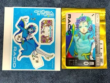 그노시아 PARCO 아크릴 스탠드 카드 세트 라키오