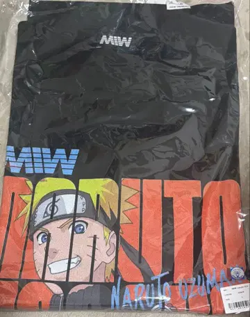 NARUTO MIW 나루토 L 사이즈 블랙
