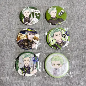 [ 6개 세트 ] 트위스테 세벡 캔뱃지 블루룸 오메카시 벌스데이