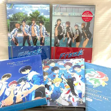 애니메이션 Free! DVD 5장 세트