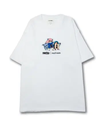 VR x nqrse x HAPPY TEE / WHITE