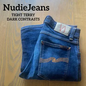 NUDIEJEANS 누디진 타이트 테리 w28 새상품급