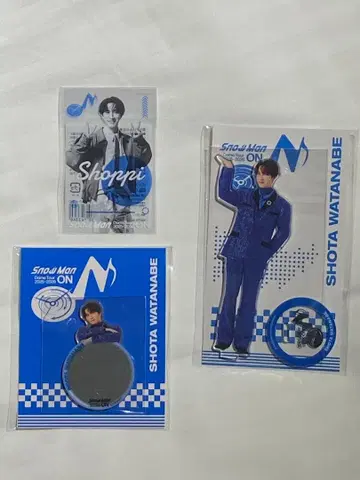 SnowMan ON 라이브 굿즈 와타나베 쇼타 아크릴 스탠드 3