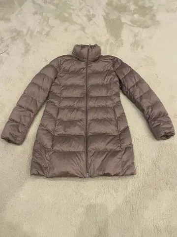 브라운 다운 자켓 L 사이즈