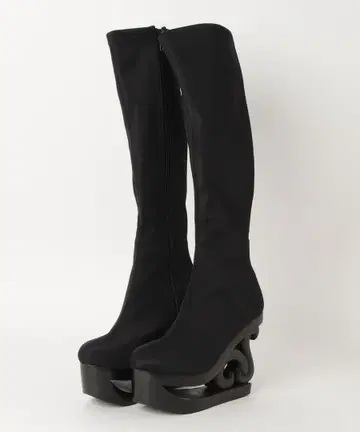 제프리 캠벨 스케이트 힐 스트레치 롱 부츠