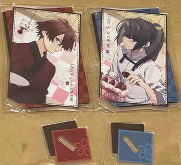 올림피아 소와레 오라소와 아크릴 스탠드 슈사 리쿠 2개 세트