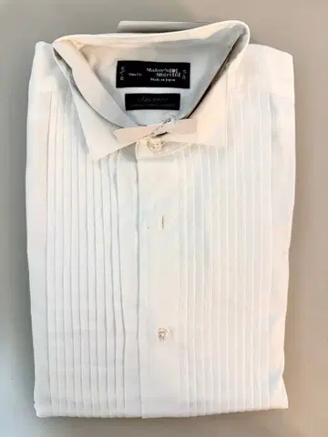 가마쿠라 셔츠 턱시도 셔츠 윙카라 새틴 37/81