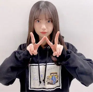 WILLA SPOT. REFAKQUE 후드티 블랙 M 사이즈