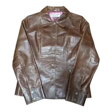 y2k 그런지 헤이세이 가죽 자켓 천연 가죽 00s