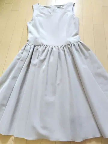 컨디션 최상 FOXEY 폭시 그레이지 개더 원피스 르네