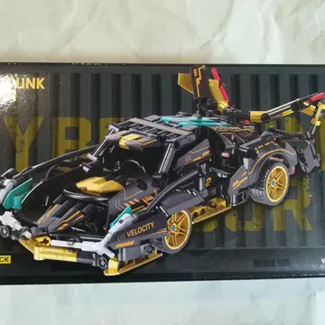 레고 테크닉 호환 람보르기니 사이버 펑크 대형 블랙