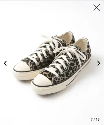 컨버스 리액트 레오파드 히우 스니커즈 로우컷