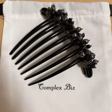 컴플렉스 비즈 프렌치 빗 블랙