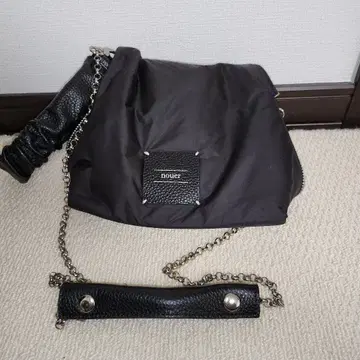 nouer 블랙 숄더백