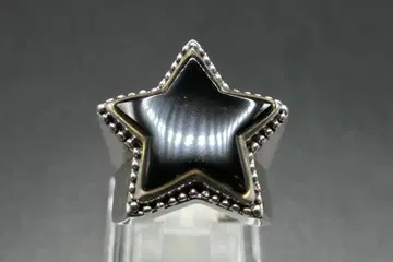 컨디션 최상 17호 291295옴 스타 반지 오닉스 반지