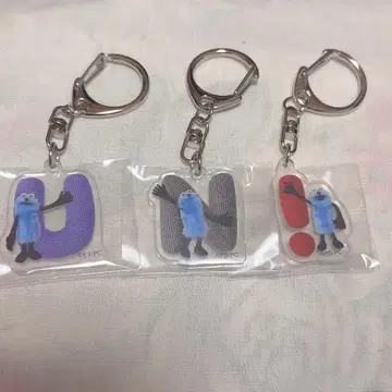 퍼펫 스 스 GIGO 아크릴 키링 오리지널 로마자