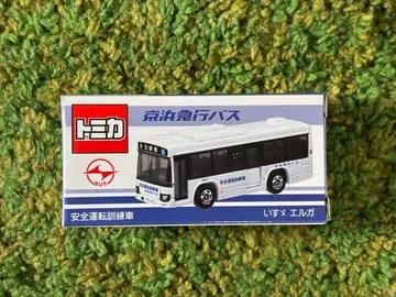 토미카 게이힌 급행 버스 이스즈 엘가 안전 훈련차