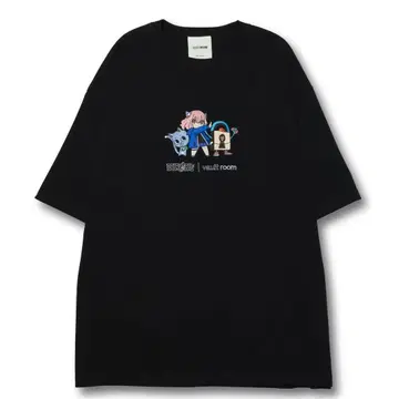 VR x nqrse x HAPPY TEE / BLACK