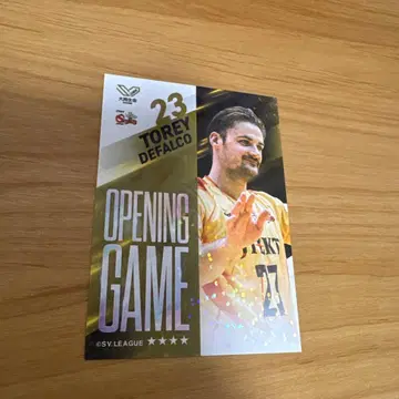 Torey Defalco V 콜렉션 리얼 카드