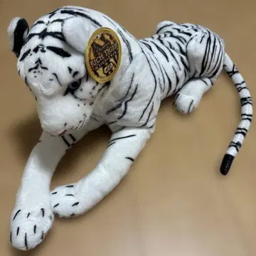 프리미어 리치 타이거 화이트 봉제 인형 약 60cm